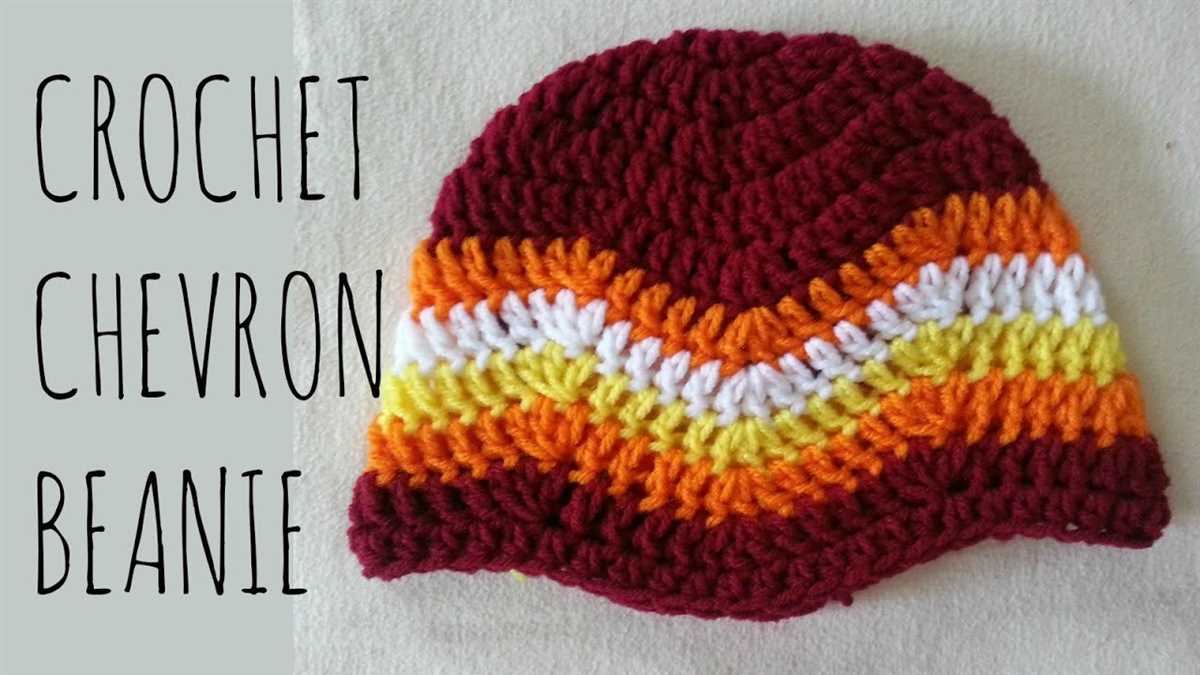 Stylish Chevron Hat Pattern For Knitters