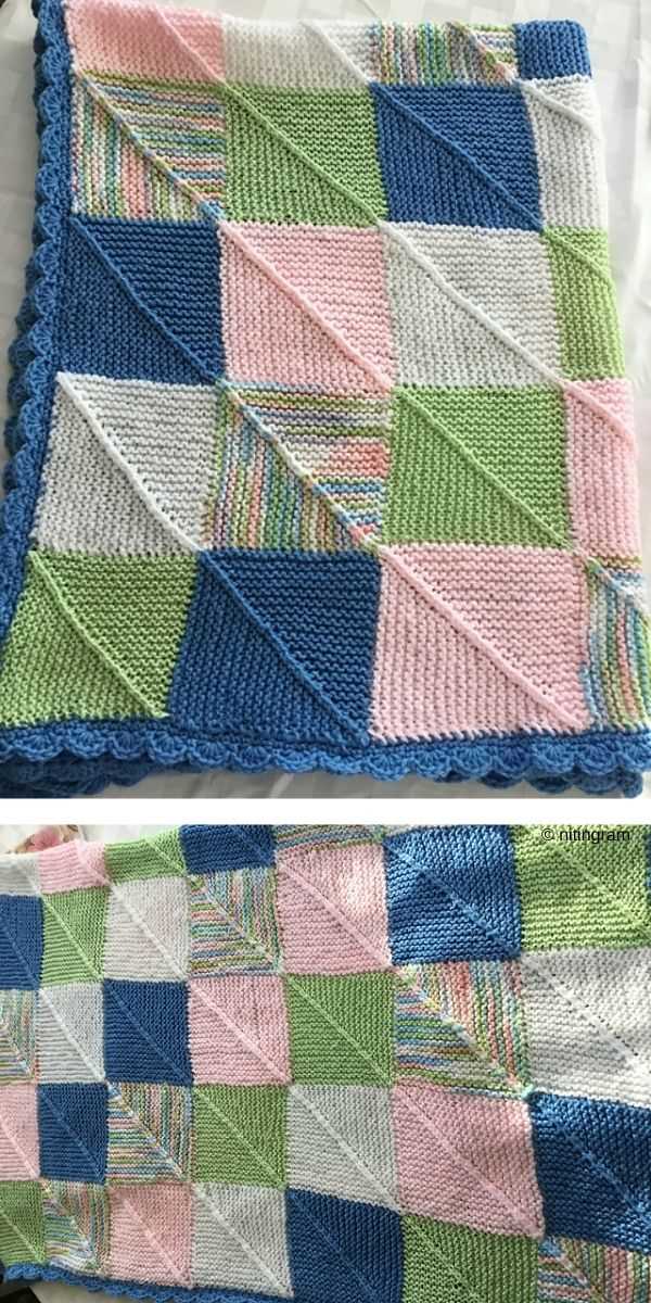 Free knitting patterns blanket squares