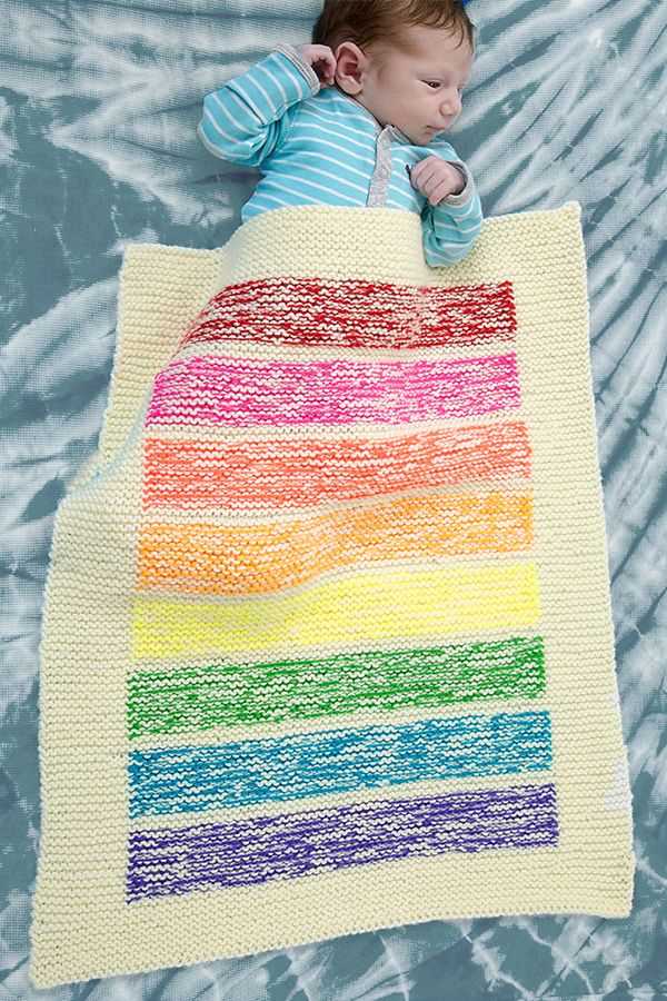 Sunshine Stitches: A Delightful Free Baby Blanket Knitting Pattern