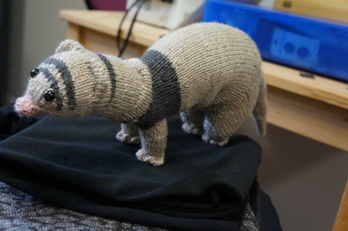 Ferret knitting pattern