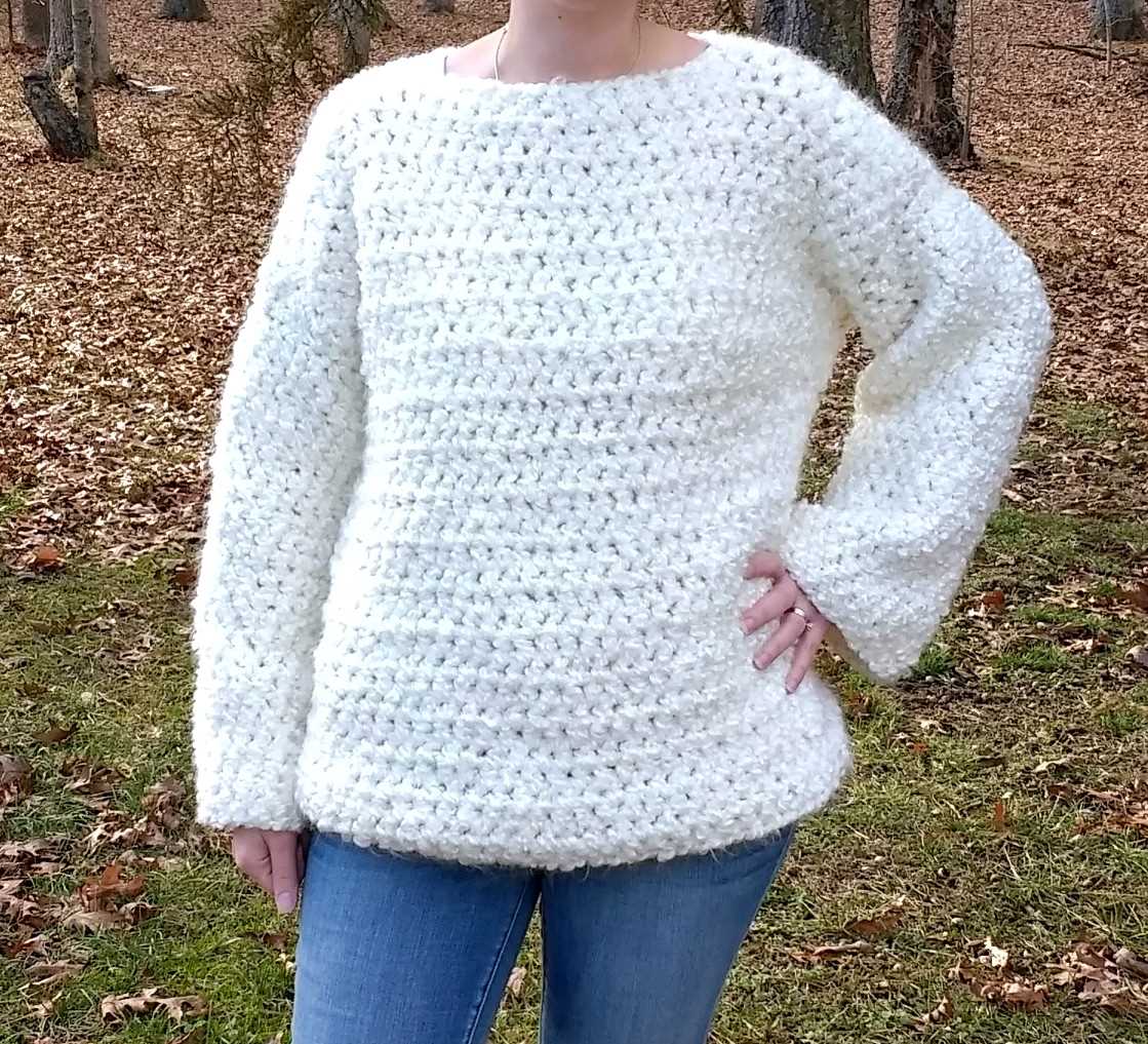Easy oversized sweater knitting pattern free