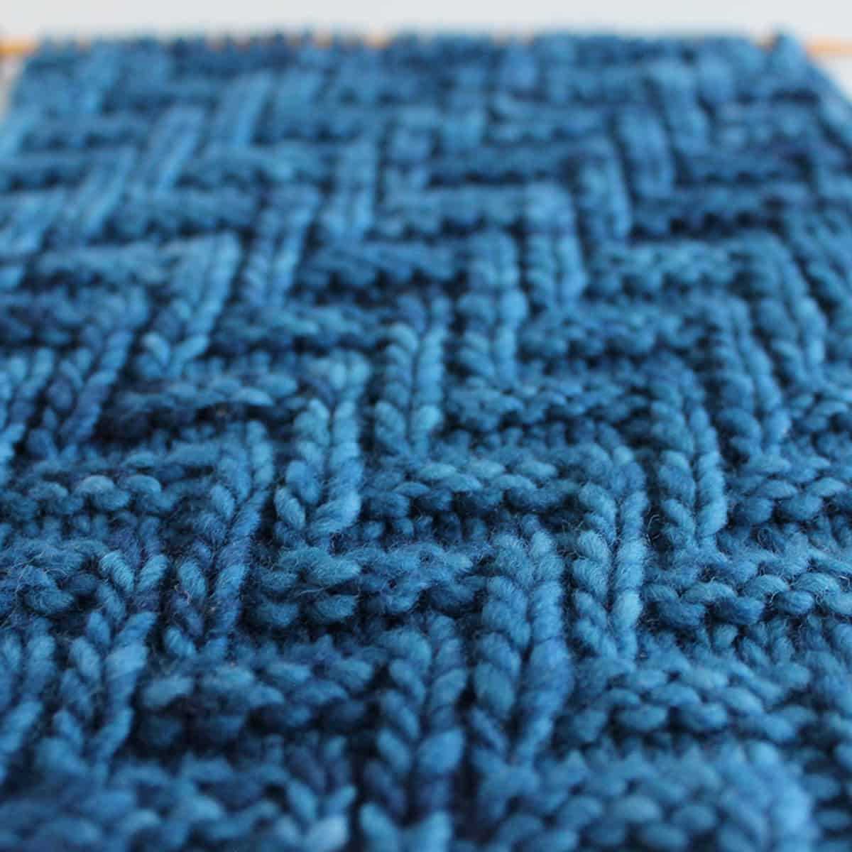 Free zig zag knitting pattern