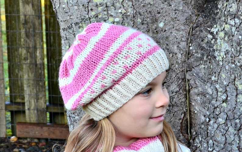 Oslo hat knitting pattern