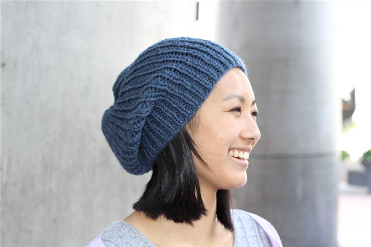 Woolen hat knitting pattern
