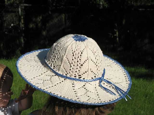Summer knit hat pattern