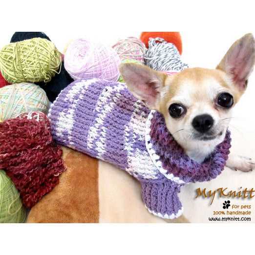 Knit dog sweater pattern chihuahua