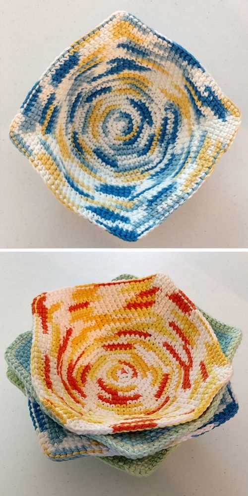 Knit bowl cozy pattern