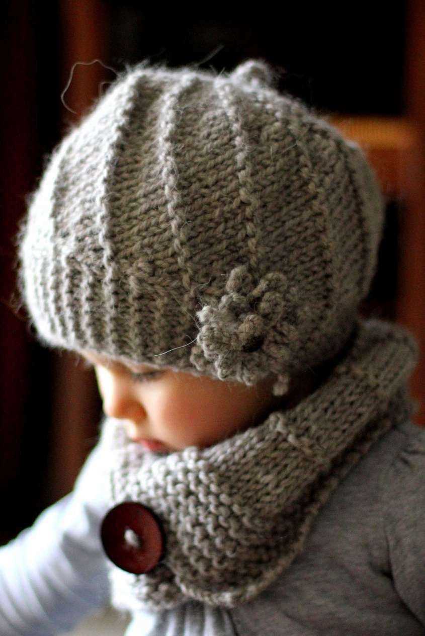 Woolen hat knitting pattern