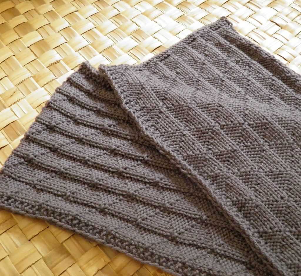 Parallelogram scarf knitting pattern free