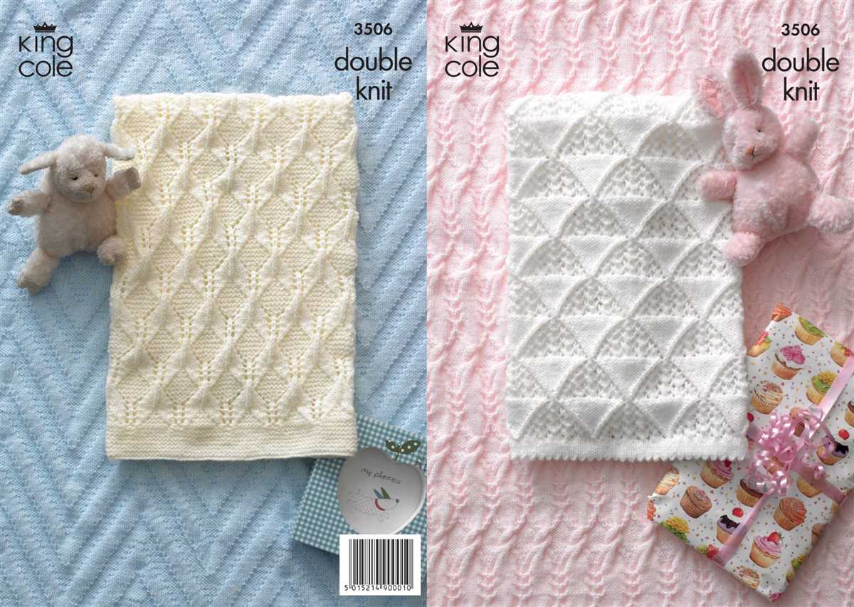 Dolls pram blanket knitting pattern free