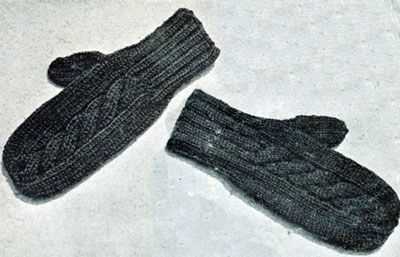 Mens mittens knitting pattern free