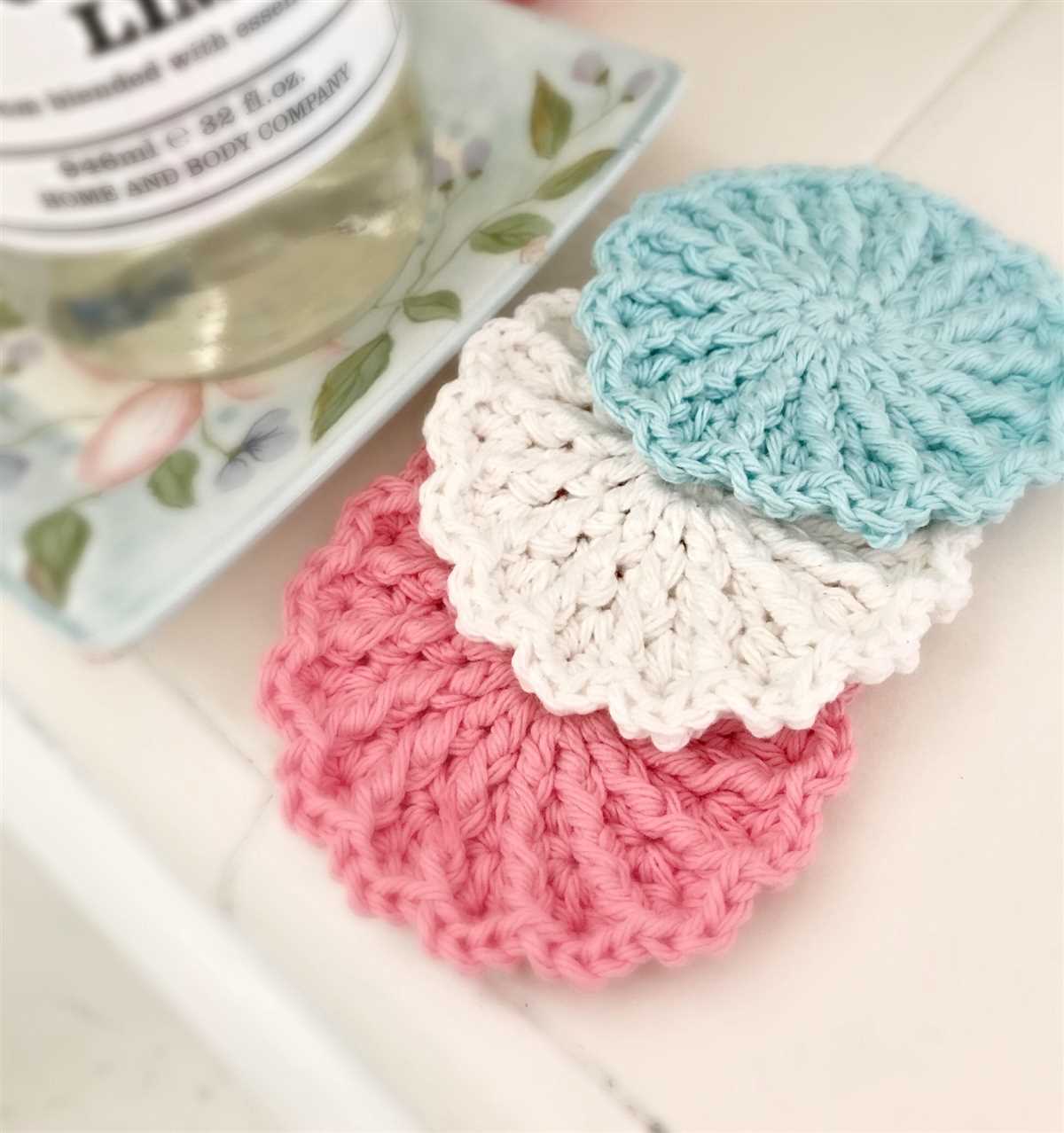 Knitting pattern for scrubbies