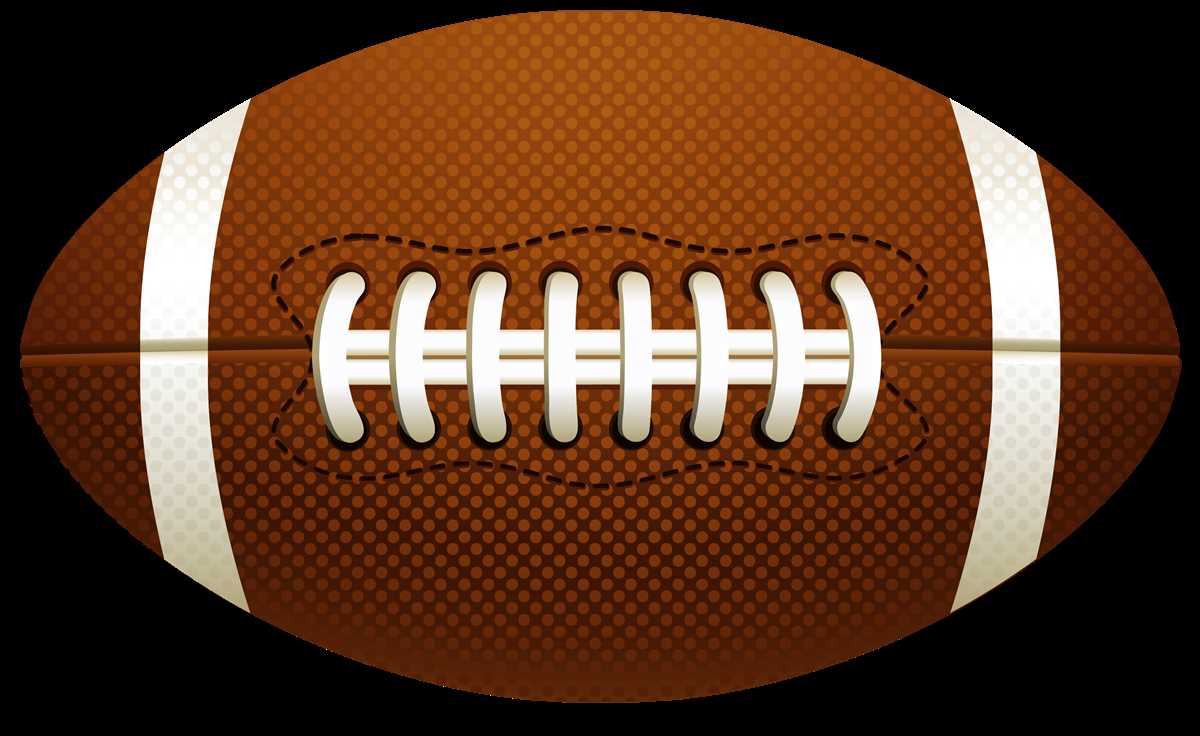 American football knitting pattern