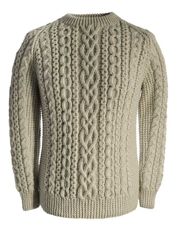 Aran fisherman knit sweater patterns