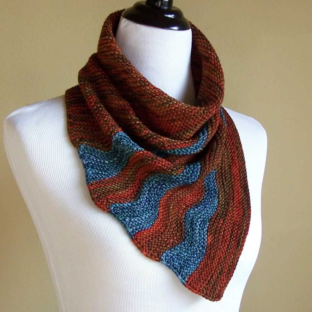 Bandana cowl knitting patterns