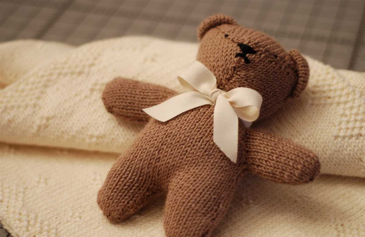 Bear paw knitting pattern