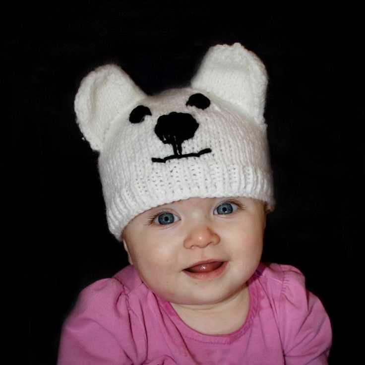 Bear hat knitting pattern