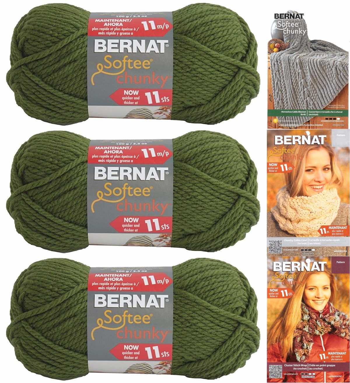 Bernat super bulky yarn knitting patterns
