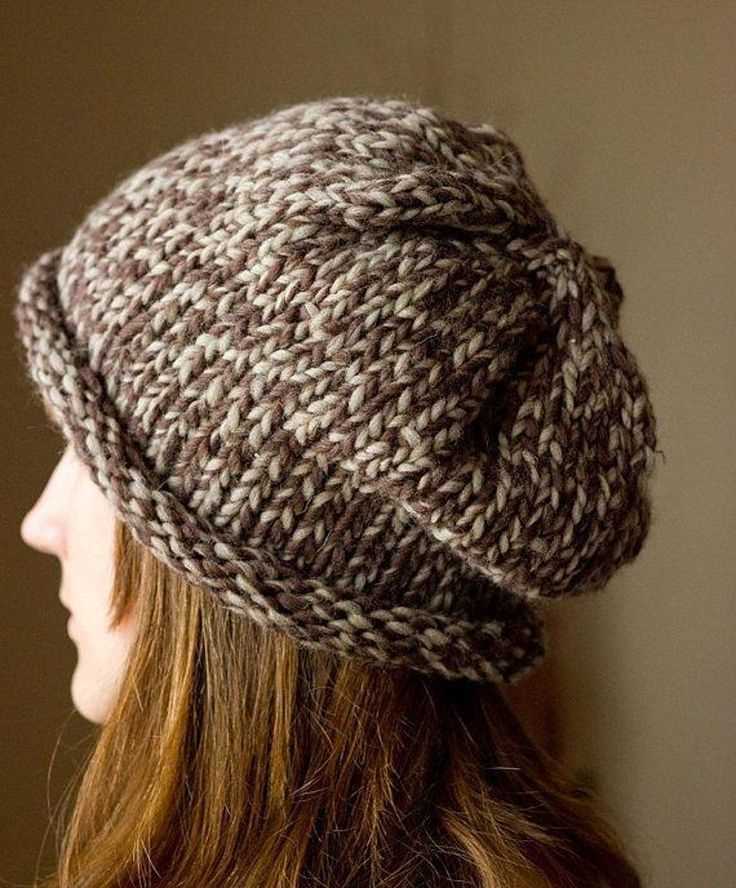 Big hat knitting pattern