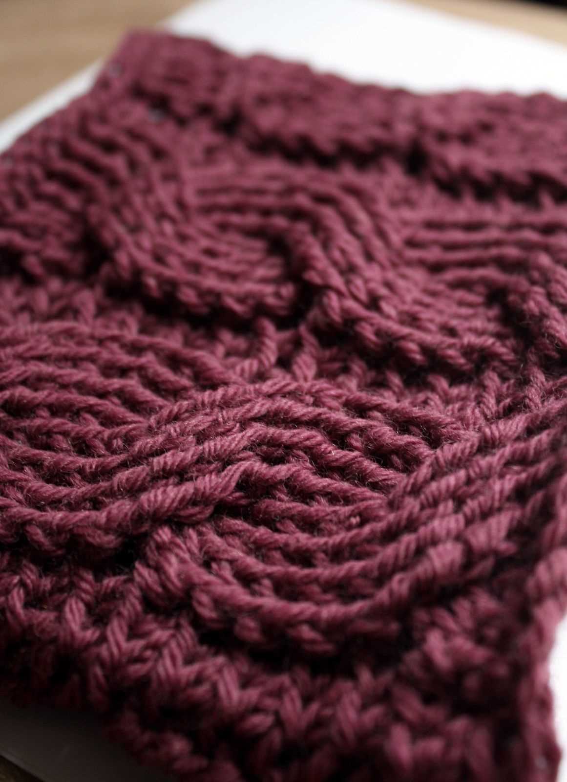 Cable scarf knitting pattern free