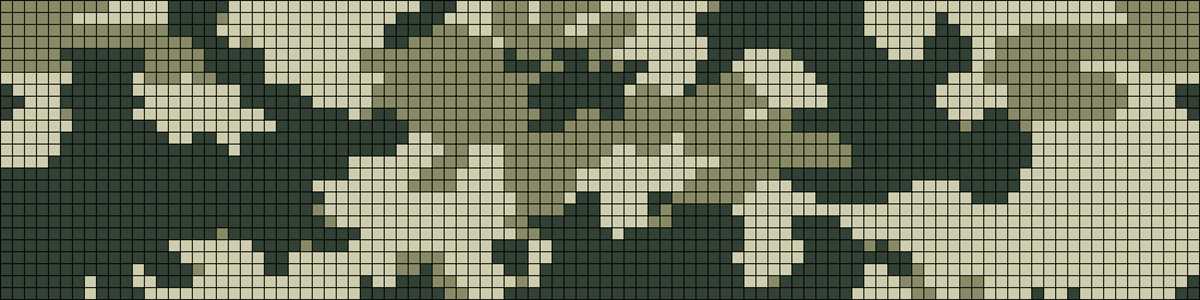 Camouflage knitting patterns