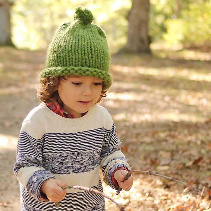 Child's knit hat pattern