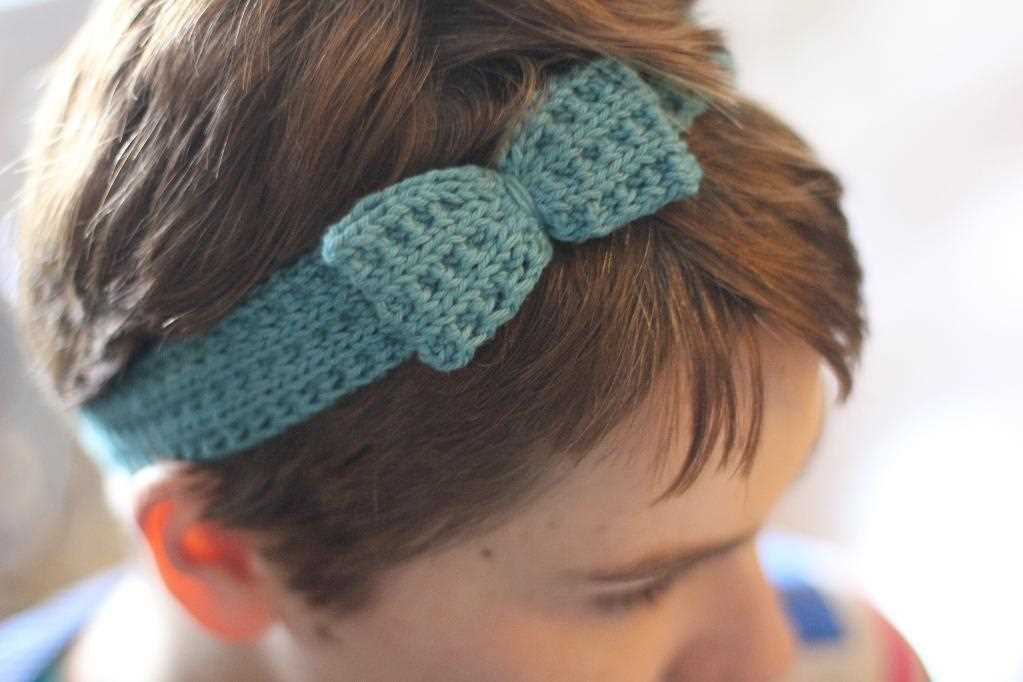 Child's knitted headband free pattern
