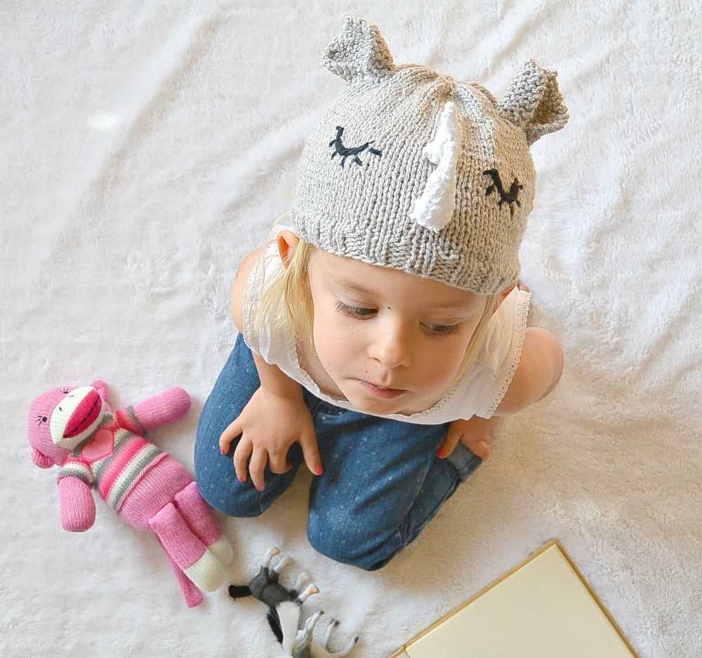 Child's knit hat pattern