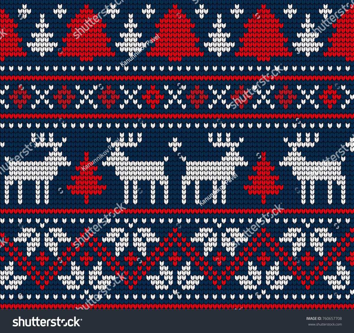 Christmas knitting patterns for beginners