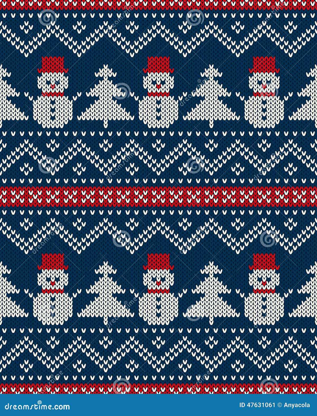 Christmas scarf knitting patterns