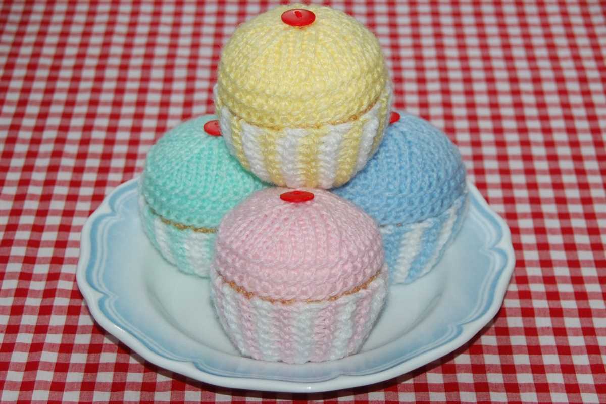 Cupcake knitting pattern