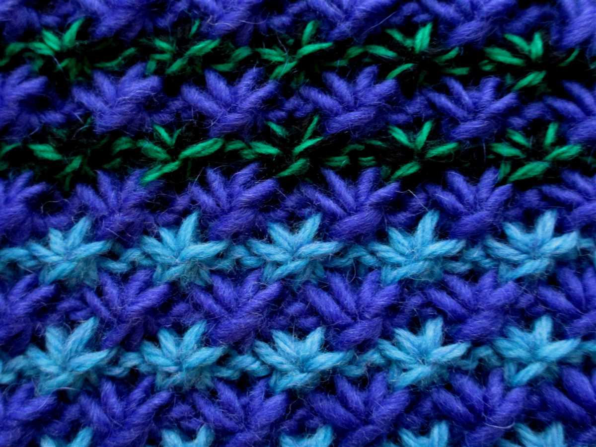 Daisy knitting pattern