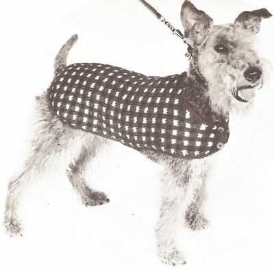 Dog blanket knitting pattern