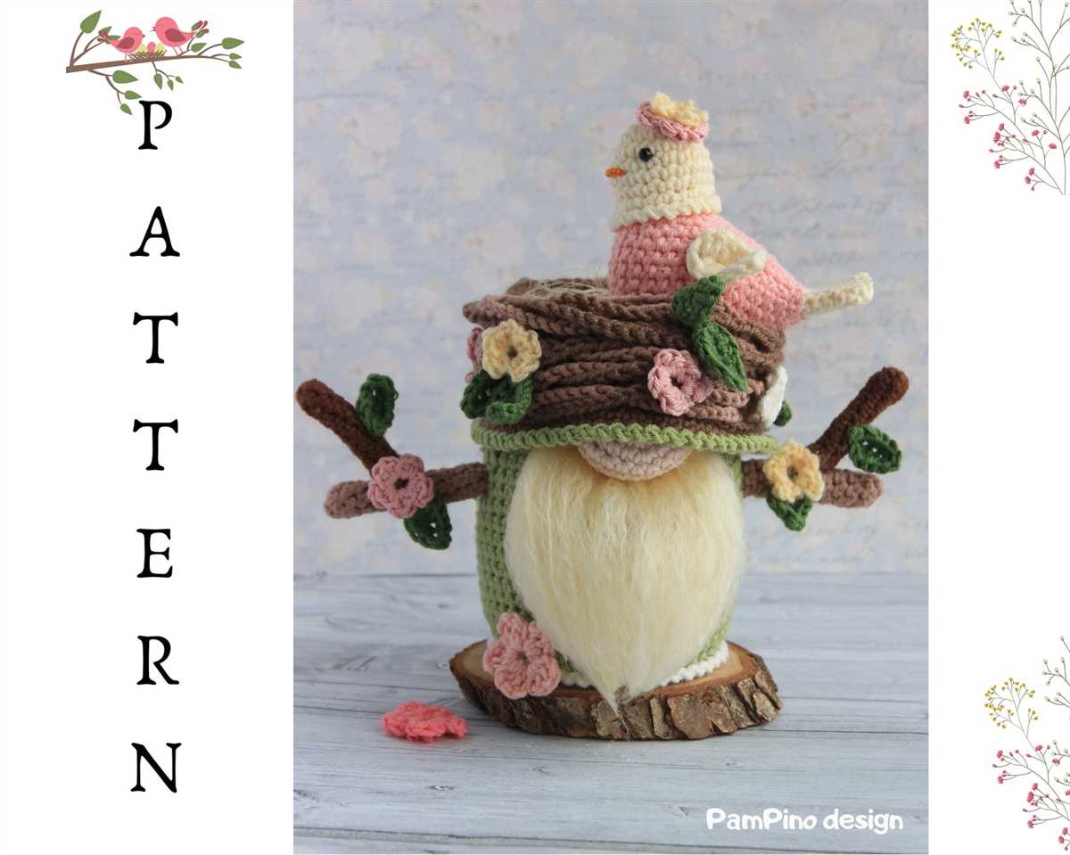 Easter gnome knitting pattern