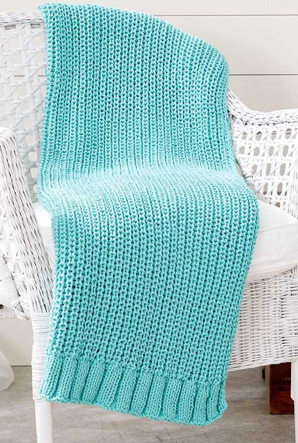 Easy knit afghan patterns