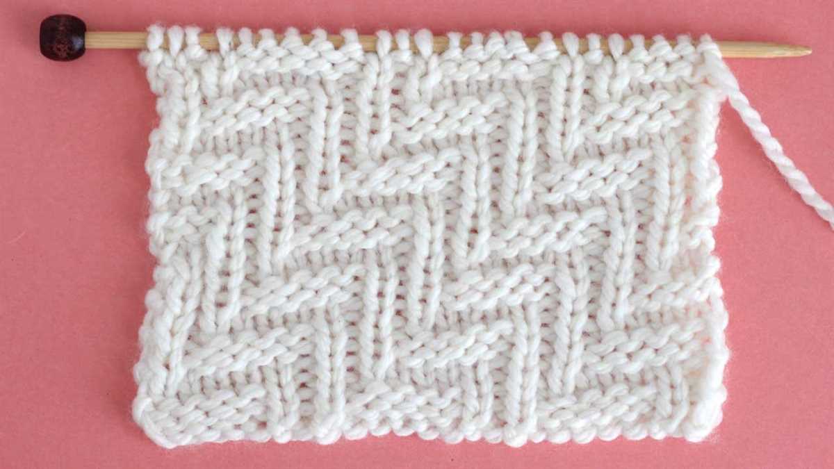 Easy knit and purl patterns