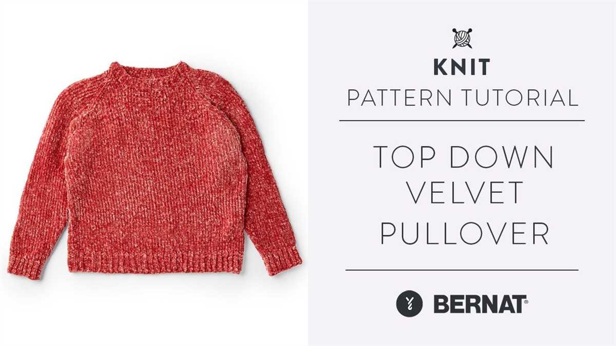 Easy knit top pattern