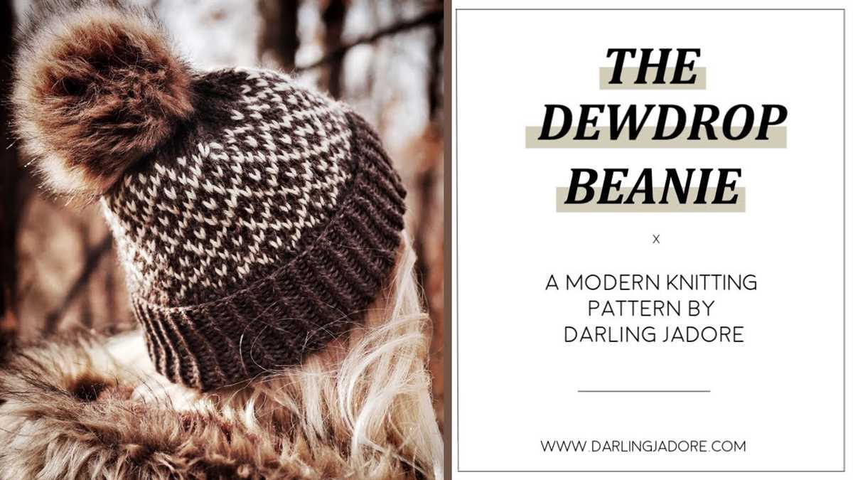 Easy knit toque pattern
