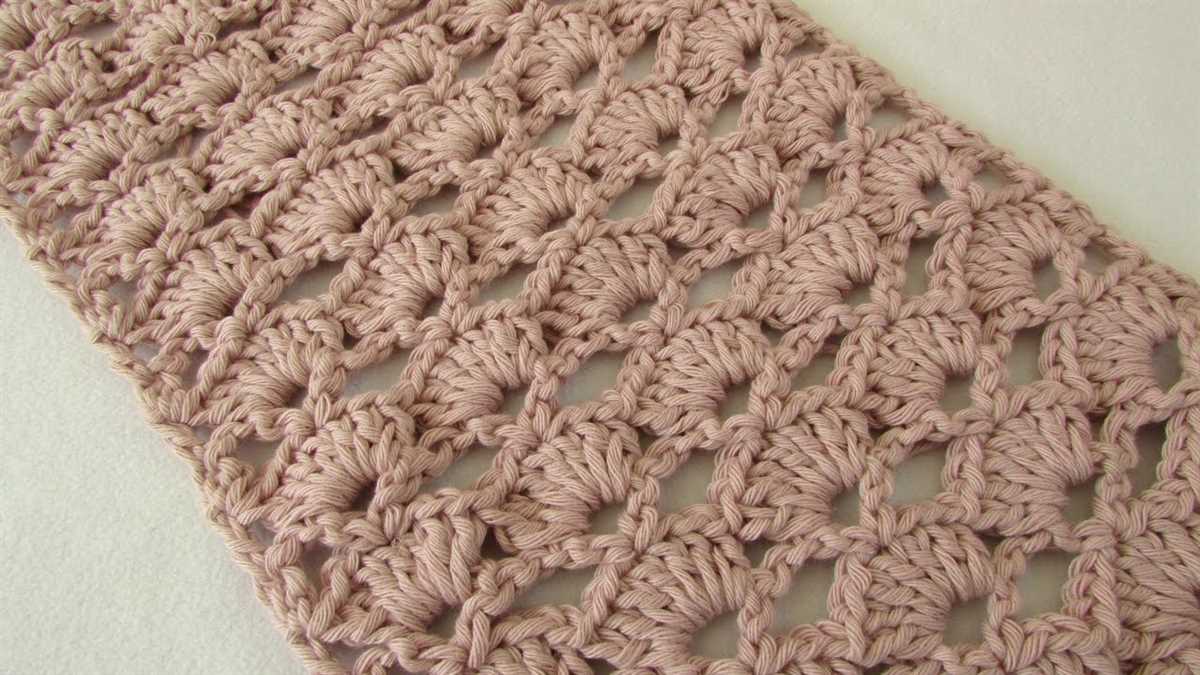 Easy knitted lace scarf pattern