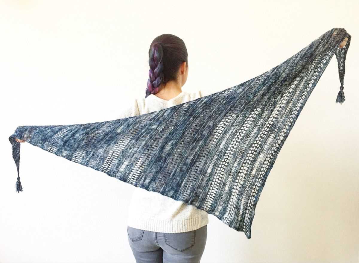 Easy loom knitting shawl patterns