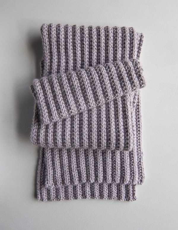Easy knit purl scarf patterns