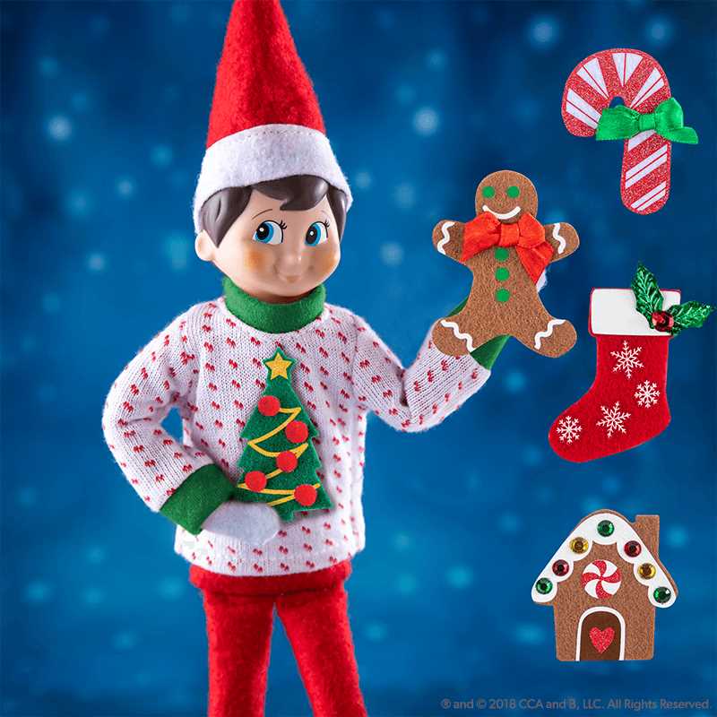 Elf on the shelf sweater knitting pattern