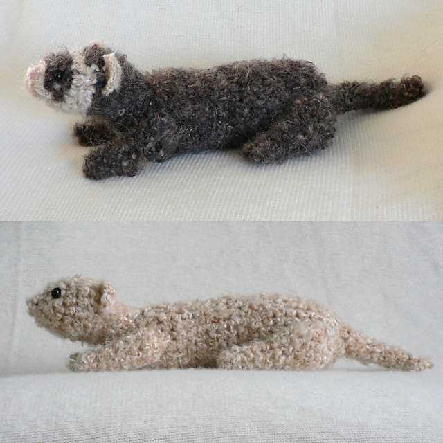Ferret knitting pattern