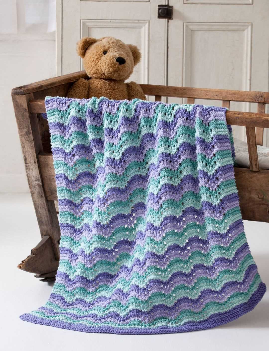 Free baby blankets knitting patterns