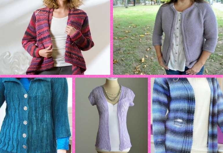Free cardigan knitting patterns for ladies