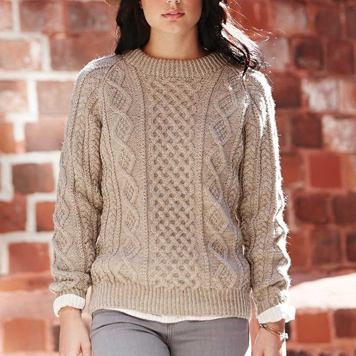 Free chunky knitting patterns for ladies