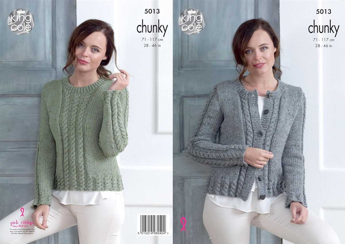 Free chunky knitting patterns for ladies