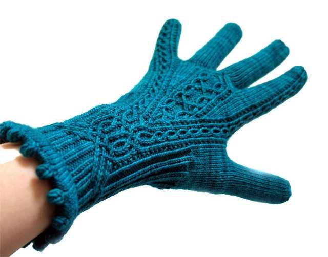 Free glove patterns knitting