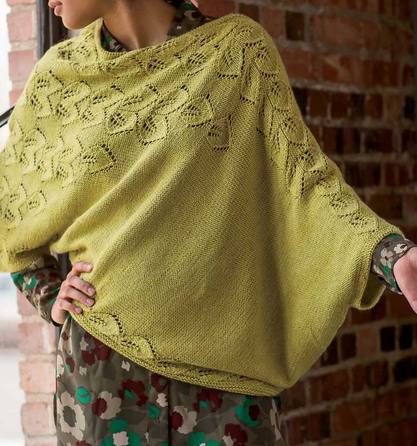 Free knit poncho patterns for adults
