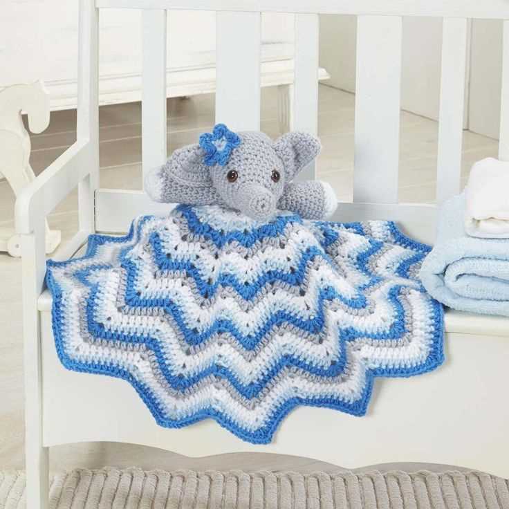 Free knitted lovey blanket pattern